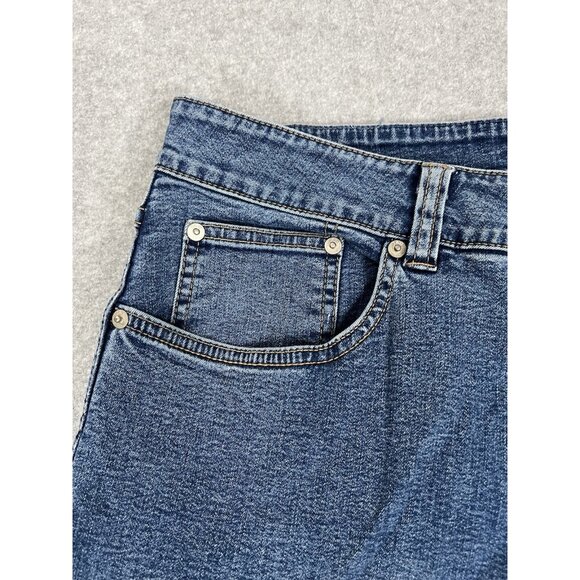 Jag Jeans Womens 20W Blue Stretch Straight Leg Denim Pants Plus Size - Picture 3 of 16